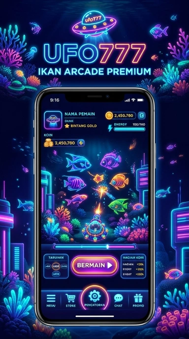 Tampilan antarmuka ufo777 yang ramah pengguna.